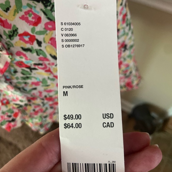 Urban Outfitter Wrap Floral Mini Skirt NWT - Picture 3 of 6